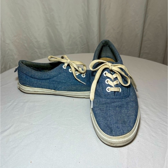 Talbots Camila Sneakers - Blue/Chambray/Denim - Size 7 - Picture 1 of 6